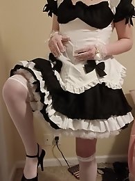 Big anal opening and prolapse in a femboy