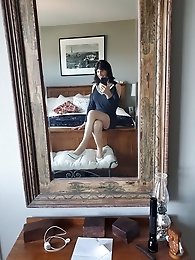 Kinky looking shemale sluts are posing without clothes for a good time