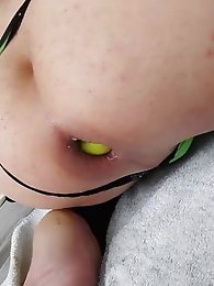 Filthy ladyboy prostitute is posing undressed